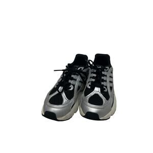Adidas Ozmillen Silver Black Sneakers Mens 9